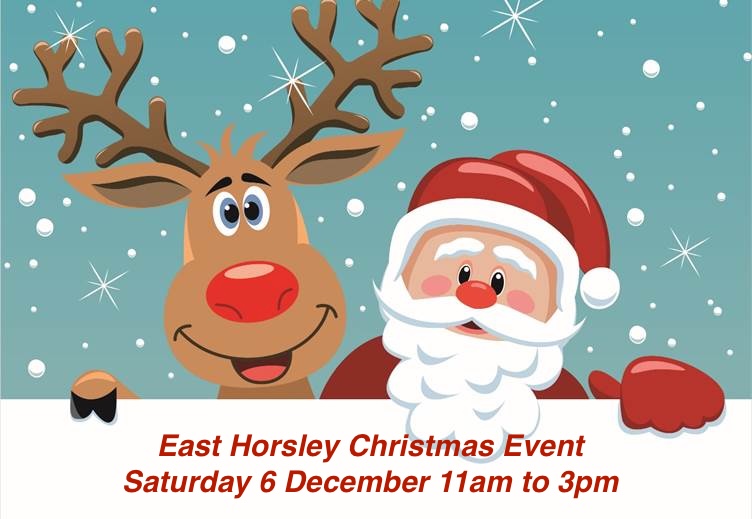 Save the Date – East Horsley Village Christmas Event, Saturday 6 December! 